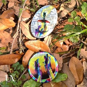 Refrigerator magnets of original paintings